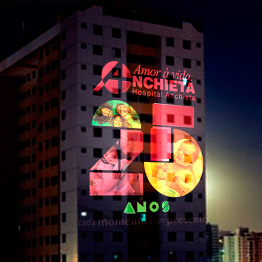 25 anos Anchieta | AFREI DESIGN - Agencia Criativa Brasilia - DF